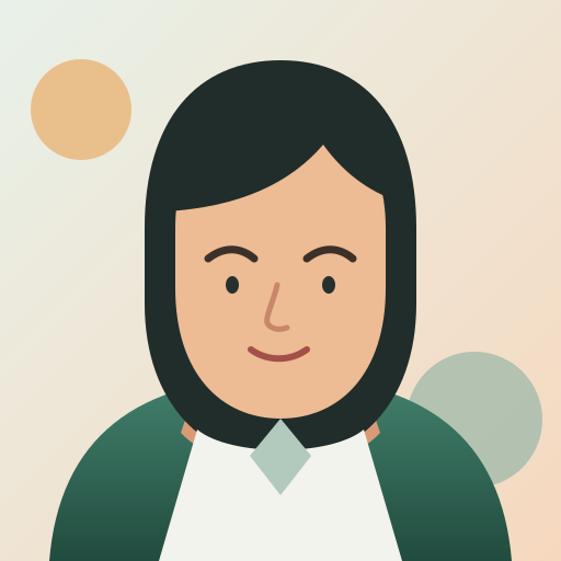 배경 제거 예시용 일러스트 인물 사진